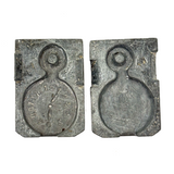 Unusual Antique Pocket Watch Mold Marked T Mills & Bros Philadelphia