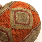 Beautiful Antique Pennsylvania Amish Sewing Ball (with a bit of darned repair, too)