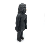 SOLD Curious Chunky Black Painting Figure with Wonderfully Large and Expressive Arms