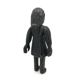 SOLD Curious Chunky Black Painting Figure with Wonderfully Large and Expressive Arms