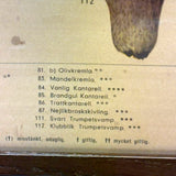 Aftonbladets! 1950 Vintage Swedish Chromolitho Edible Mushrooms Classroom Poster