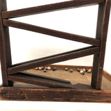 Antique Homemade Marble Run with Large Catching Platform (for All Sorts of Things)