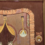 SOLD George Stimmel (1880-1964) Very Pink Stage Set, Gouache on Cardboard Painting