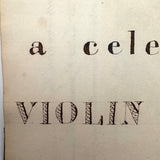 1840 British Commonplace Book with Beautiful Lettering and Watercolor Maps + 1890s Additions