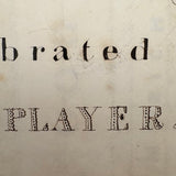 1840 British Commonplace Book with Beautiful Lettering and Watercolor Maps + 1890s Additions