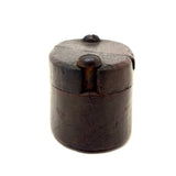 Great Hand-carved Wooden Puzzle Lid Snuff Box, Signed and Dated 1776