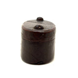 Great Hand-carved Wooden Puzzle Lid Snuff Box, Signed and Dated 1776