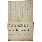 1840 British Commonplace Book with Beautiful Lettering and Watercolor Maps + 1890s Additions