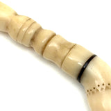Wonderful c. Mid 19th Century Whaler Made Scrimshaw Ladies Leg Bodkin