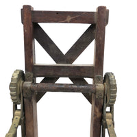 Salesman Sample Mechanical Armature with Large Brass Ratcheting Gears (Partial)