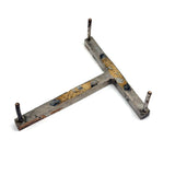 Unusual, Very Precise Hand-stamped Nickel T-Shaped Surface Level