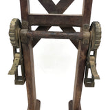 Salesman Sample Mechanical Armature with Large Brass Ratcheting Gears (Partial)