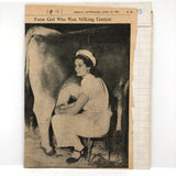 Adventures of Ned, Fred and Ellis - Set of Four Humorous Ink Drawings