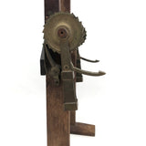 Salesman Sample Mechanical Armature with Large Brass Ratcheting Gears (Partial)