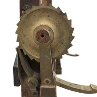 Salesman Sample Mechanical Armature with Large Brass Ratcheting Gears (Partial)
