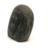 Deeply Expressive Inuit Carved Stone Head