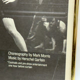 1987 Mark Morris Dance Group"Mythologies," Mounted Newsprint Advertisement, Period Frame