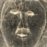 Deeply Expressive Inuit Carved Stone Head