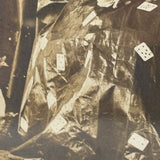 Playing Card Dress, Star and Moon Hats, Wonderful Original Victorian Portrait of a Dramatic Trio