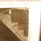 Young Barbers at Work, Wonderful Old 8 x 10 Photo, Framed as Found