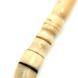 Wonderful c. Mid 19th Century Whaler Made Scrimshaw Ladies Leg Bodkin