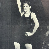 1987 Mark Morris Dance Group"Mythologies," Mounted Newsprint Advertisement, Period Frame