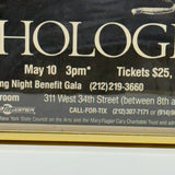 1987 Mark Morris Dance Group"Mythologies," Mounted Newsprint Advertisement, Period Frame