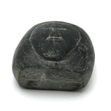 Deeply Expressive Inuit Carved Stone Head