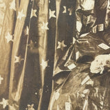 Playing Card Dress, Star and Moon Hats, Wonderful Original Victorian Portrait of a Dramatic Trio