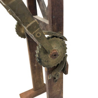 Salesman Sample Mechanical Armature with Large Brass Ratcheting Gears (Partial)