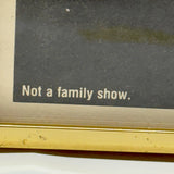 1987 Mark Morris Dance Group"Mythologies," Mounted Newsprint Advertisement, Period Frame