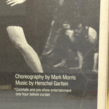 1987 Mark Morris Dance Group"Mythologies," Mounted Newsprint Advertisement, Period Frame