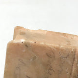 Carved 1880 Pink Marble Book