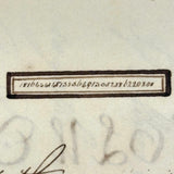 1840 British Commonplace Book with Beautiful Lettering and Watercolor Maps + 1890s Additions