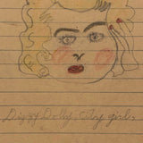 Kid Drawings: Boy at Party, Dizzy Dolly - Sold Individually