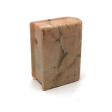 Carved 1880 Pink Marble Book