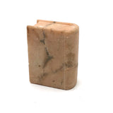 Carved 1880 Pink Marble Book