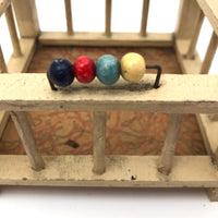 Great Looking Early Vintage German Toy Playpen