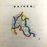 1840 British Commonplace Book with Beautiful Lettering and Watercolor Maps + 1890s Additions