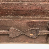 Wonderful Antique Pennsylvania Folk Art Mirror with Many Hearts