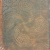 19th Century Hand-Punched Tin Pie Safe Panel #1