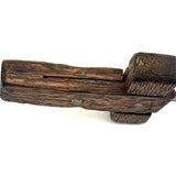 Beautiful Old Hand-forged Strapped Hammer and Handmade Knife, Found Together