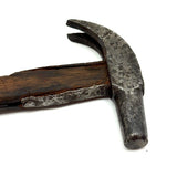 Beautiful Old Hand-forged Strapped Hammer and Handmade Knife, Found Together