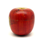 Francie Philbrook's Large Red Treen Apple with Horse Roulette