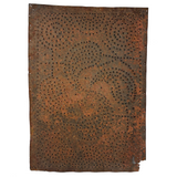19th Century Hand-Punched Tin Pie Safe Panel #1