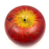Francie Philbrook's Large Red Treen Apple with Horse Roulette