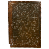 19th Century Hand-Punched Tin Pie Safe Panel #1