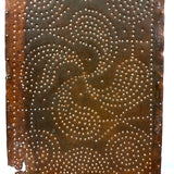 19th Century Hand-Punched Tin Pie Safe Panel #1