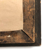 Wonderful Antique Pennsylvania Folk Art Mirror with Many Hearts