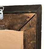 Wonderful Antique Pennsylvania Folk Art Mirror with Many Hearts